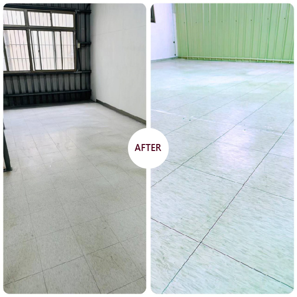 金山路廠房地板清潔-術前vs術後的第5張圖片