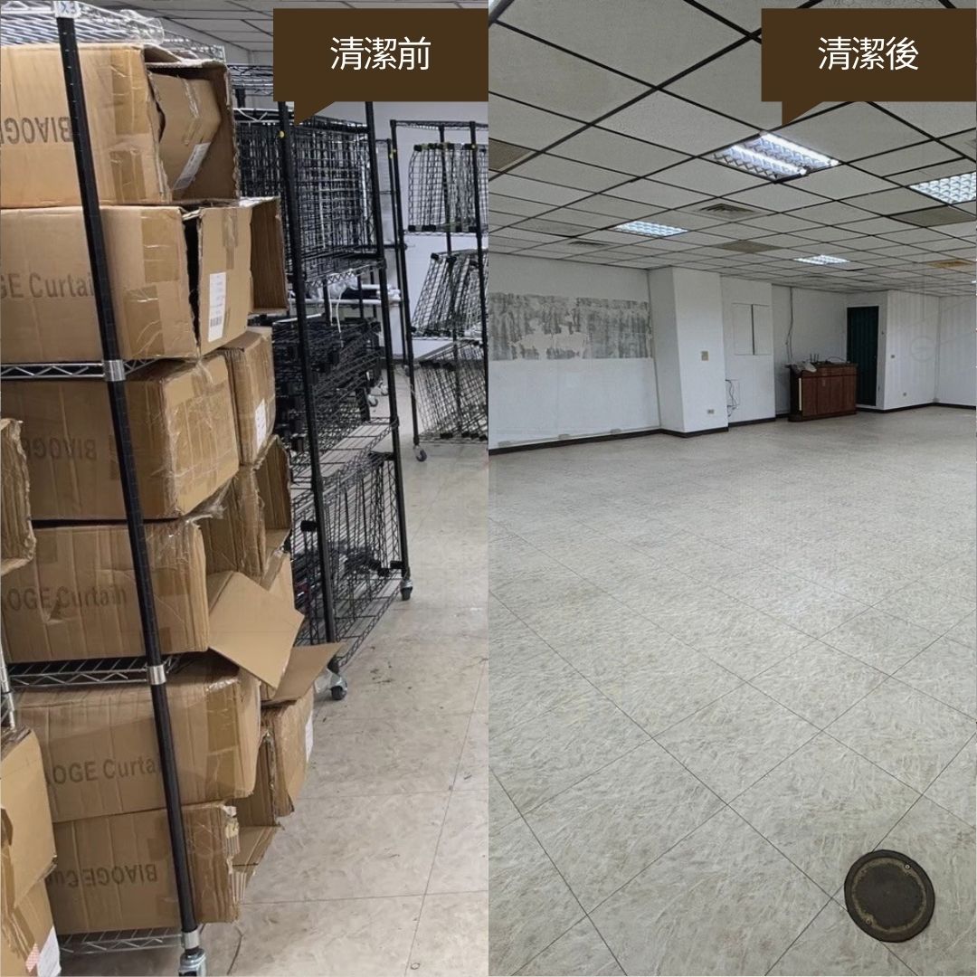 倉庫清潔前後對比 ｜萬有清潔團隊助您打造高效、安全的工作環境的第3張圖片
