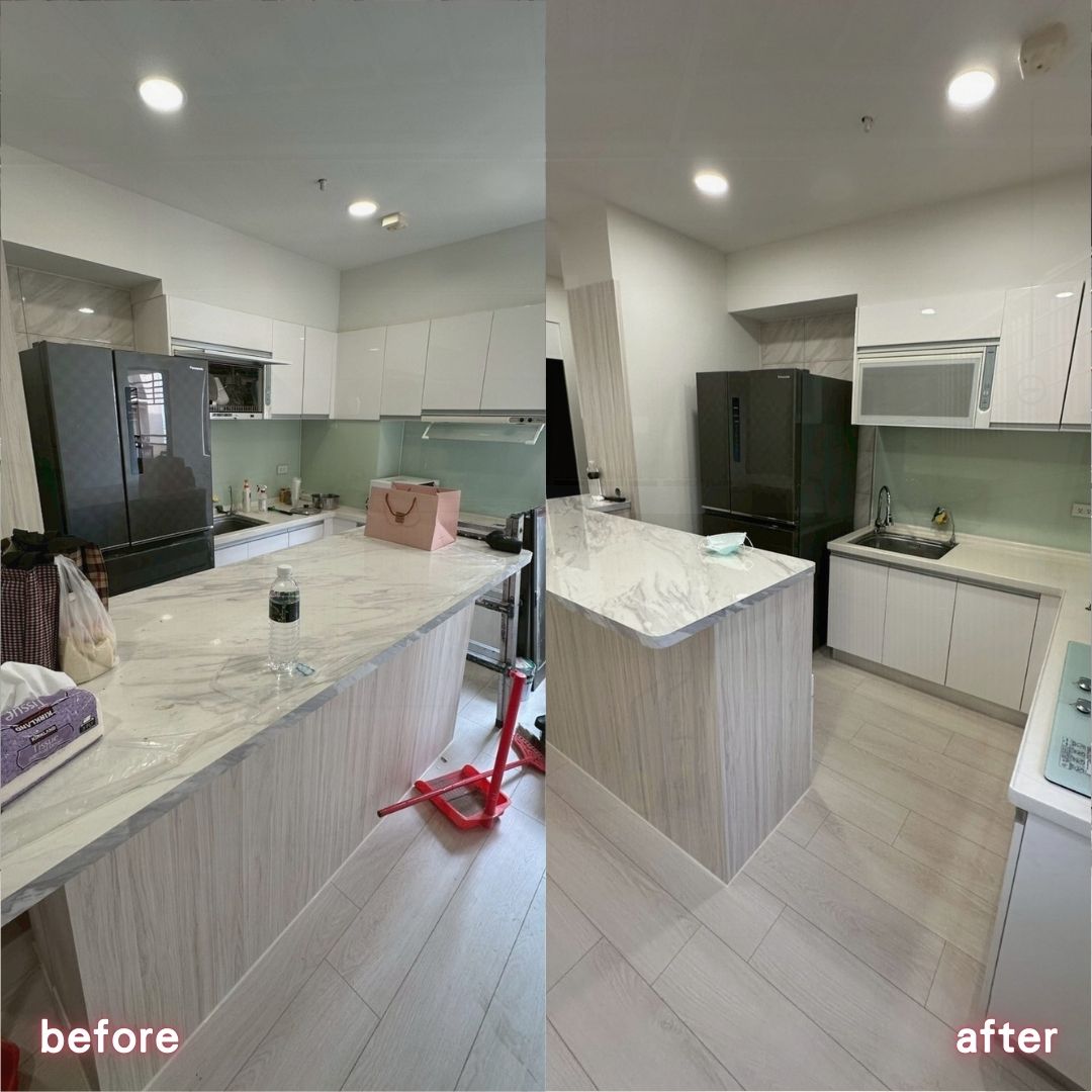 小港搬家前全室清潔案例｜裝潢後細清一次到位的第2張圖片